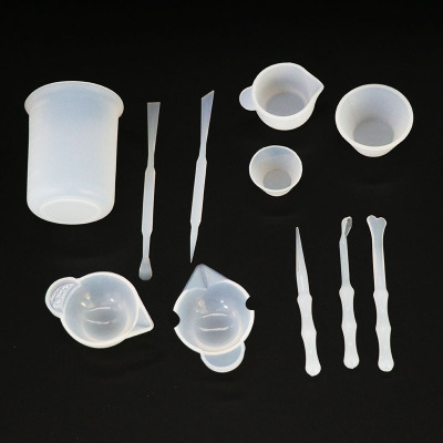 硅胶分胶杯调色杯水晶滴胶uv光固树脂胶模具 硅胶模具 硅胶量杯