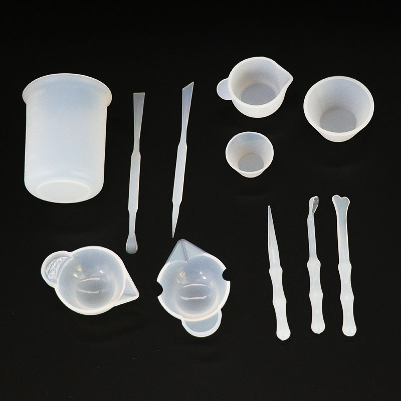 硅胶分胶杯调色杯水晶滴胶uv光固树脂胶模具 硅胶模具 硅胶量杯