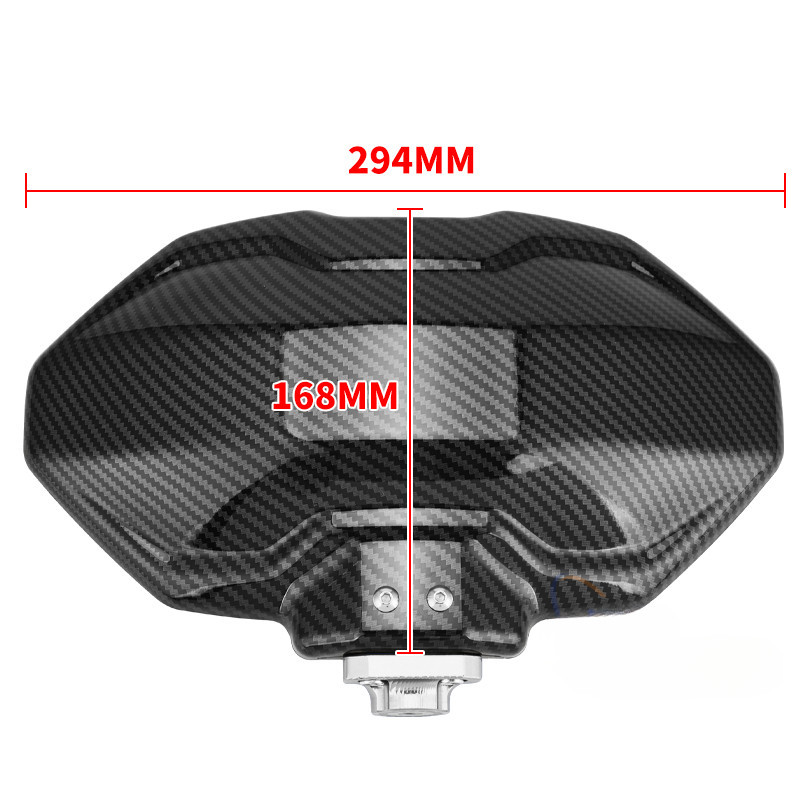 Electric Vehicle Fender Modification Parts Carbon Fiber Rear Fender for Niu 1, 2, 3, 4 Generations, Ninebot, and Little Monkey