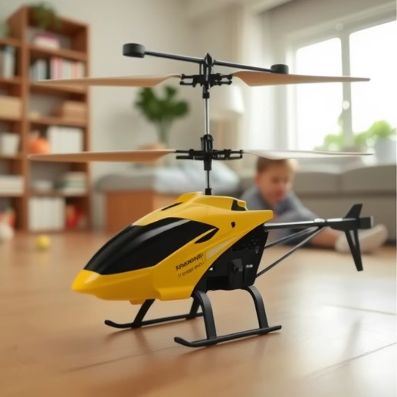 Induction helicopter yellow