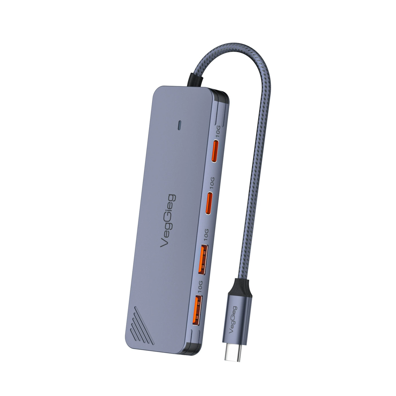 唯格 USB3.0 сетевое расширение для ноутбука/мобильного телефона, док-станция USB-C хаб HUB