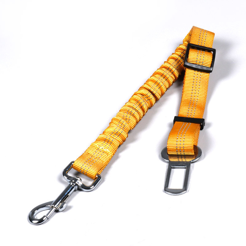 Cinturón de seguridad para perros, artefacto de coche, cinturón de seguridad para coche para mascotas, hebilla de seguridad, asiento de seguridad para perros, cuerda para gatos al por mayor