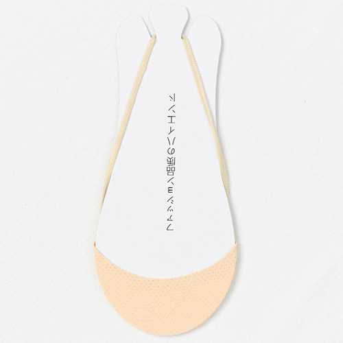  new sling half-palm socks, cotton pads, pressure-relieving, sweat-absorbing, non-falling, invisible shallow-mouth high-heeled shoes, suspender boat socks