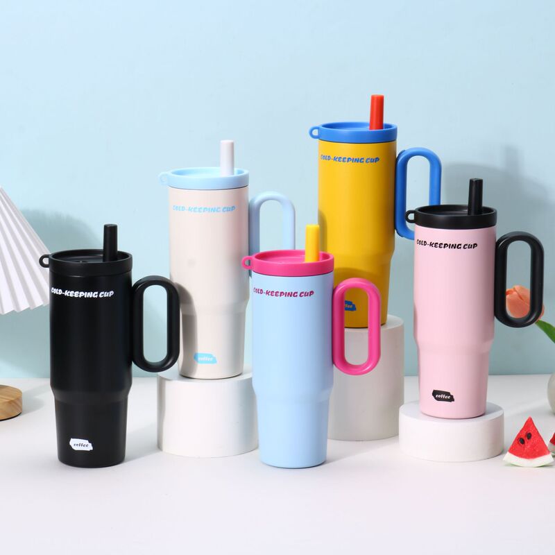 New Twilight Ice Cup 316 Stainless Steel Thermos Cup, High-Looking and Convenient, Large-Capacity Car Cup Wholesale New Twilight Ice Cup 316 Stainless Steel Thermos Cup, High-Looking and Convenient, Large-Capacity Car Cup Wholesale