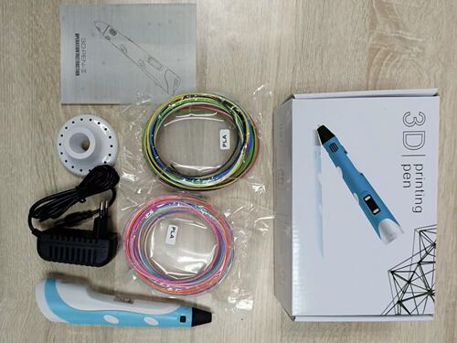 Cross-border best-selling hot item 3D printing pen with 3-meter 12-color consumables 36 meters 3D pen e-commerce best-selling item