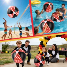 球类;其他充气玩具;游泳辅助用品