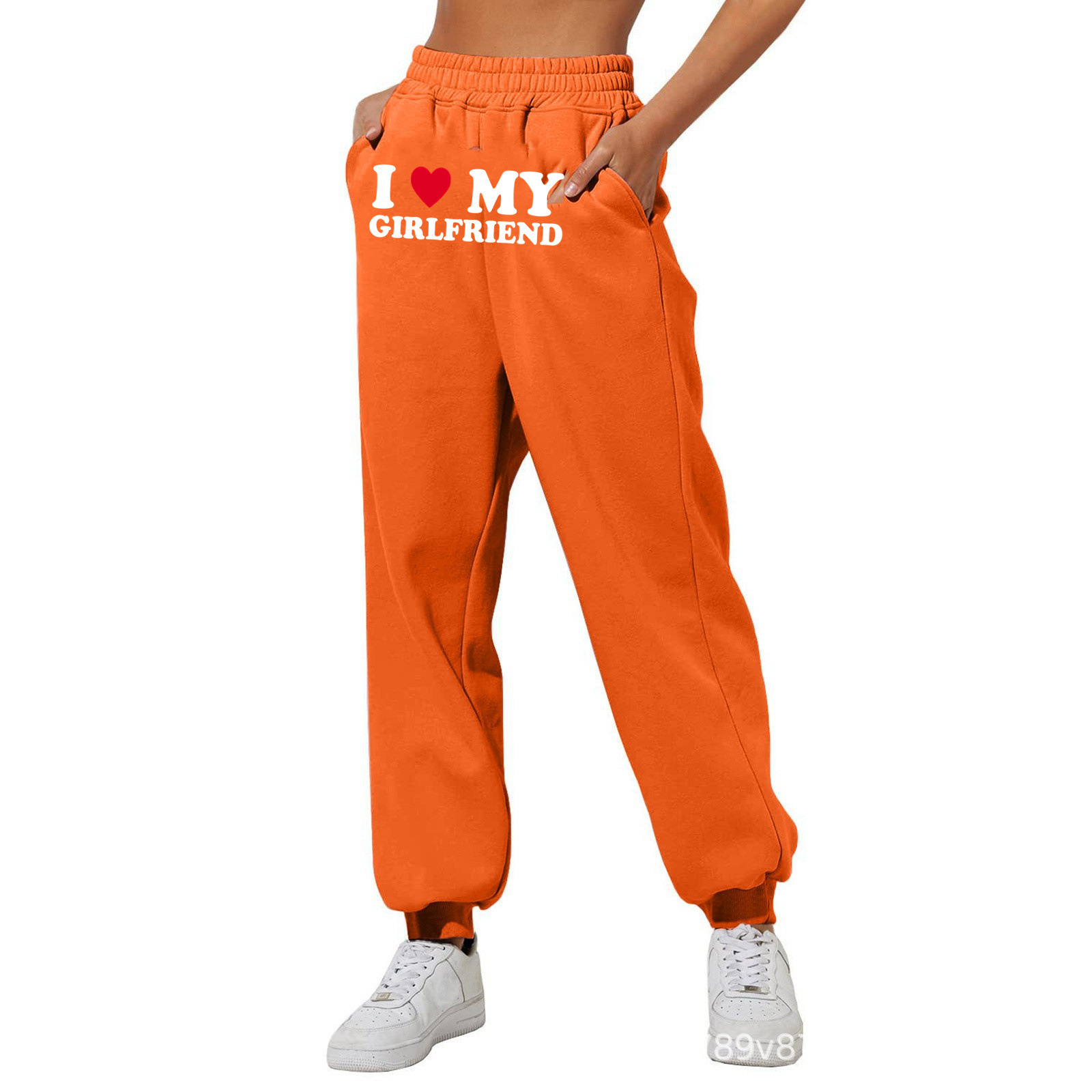 주황색 전면 사진