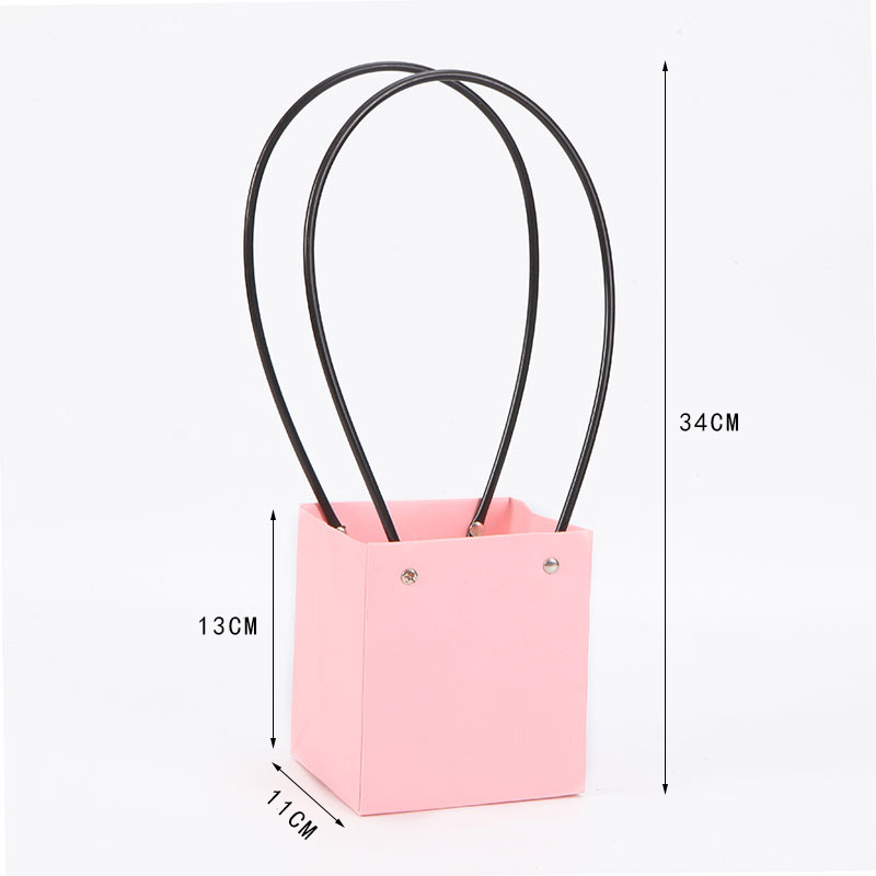 Fábrica en stock al por mayor floral clase entrenamiento bolso suculento en maceta flor ramo impermeable bolso de papel Kraft