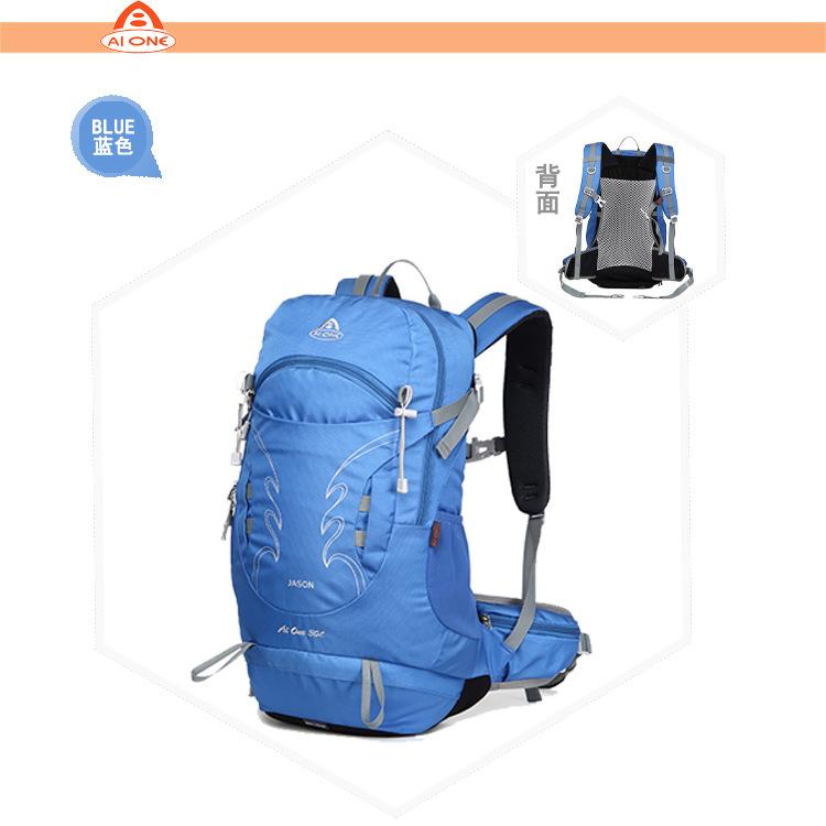 Ligero estante neto bolso al aire libre impermeable deportes alpinismo mochila 30L senderismo