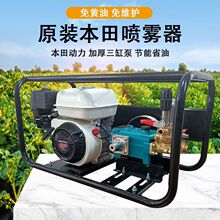 本田汽油喷药机高压农用担架式喷雾器农用喷农药园林养护