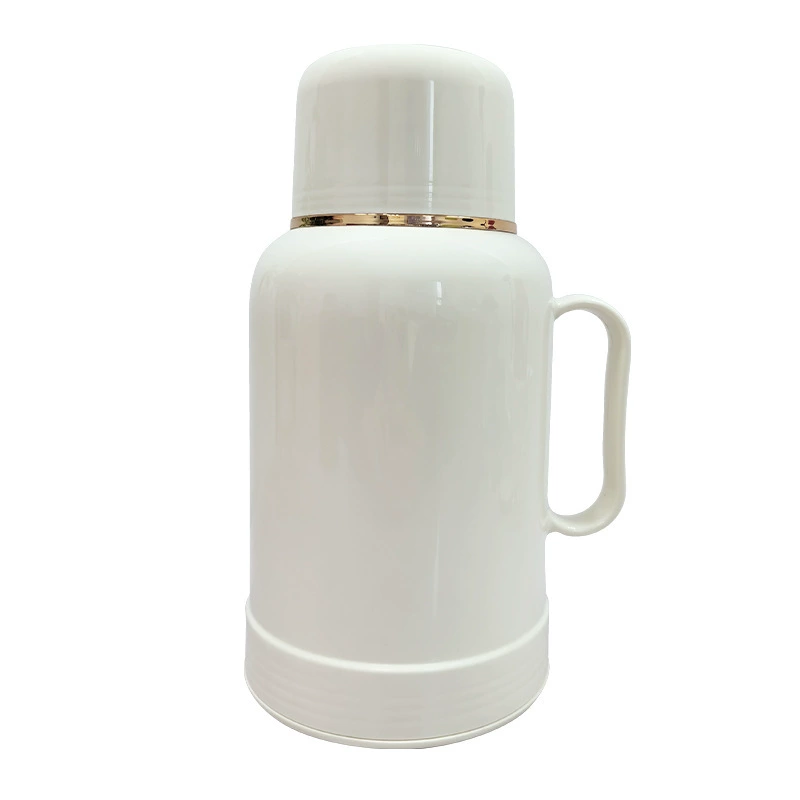 Capacious thermos for home use, handheld food silicone sealed, teapot