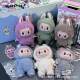 Labubu Generation of the motherland version of macaron bubble series fun blind box vinyl face plush doll