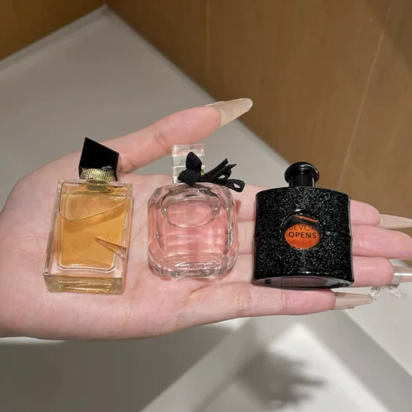 Tiktok Hot-Selling Dky New Q-Version Perfume 7.5ml Rose of No Man's Land Black Opium Bluebell Encounter Long-Lasting Fragrance