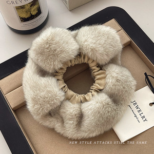 Anillo de cabello de intestino grande coreano para mujeres de alto nivel toallas cuadradas cuerdas de cabello de alta elasticidad y elásticas duraderas flojas flojas