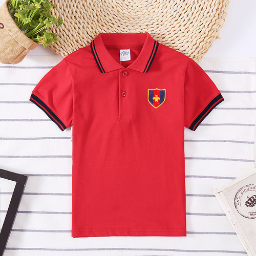 2024 Hot sale polo kids shirt boys tops children wear童装T恤