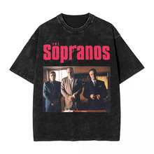 ���羳ŷ�롿The Sopranos Vintage Washed T Shirt Tony
