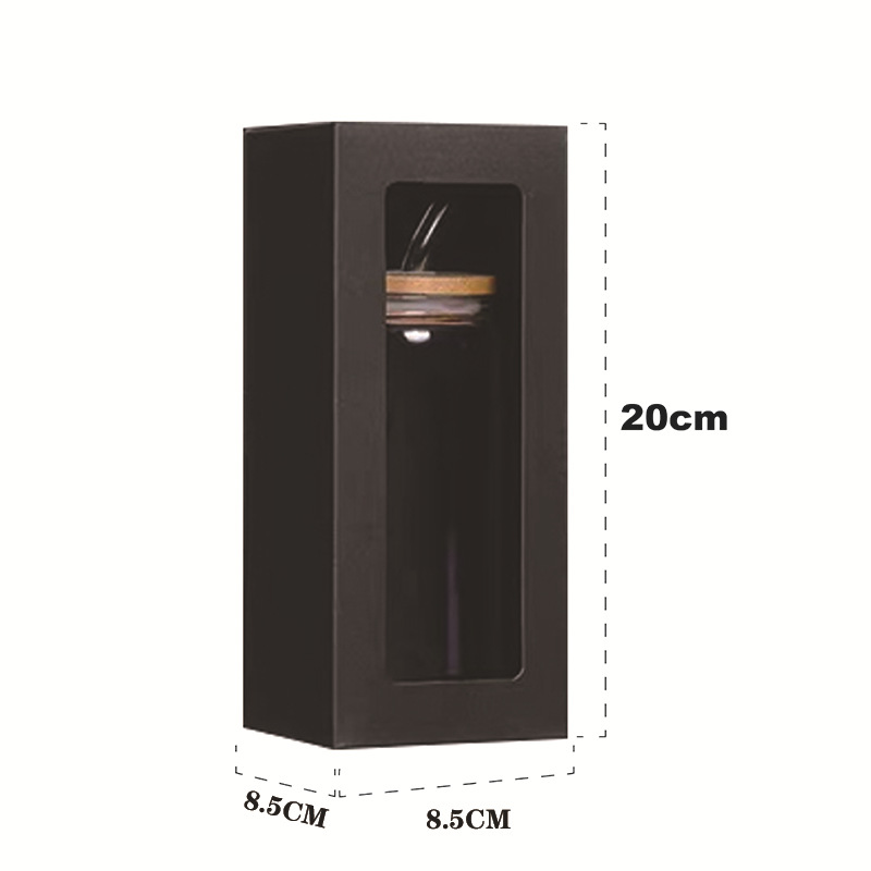 검정색, 8x8x20cm, 특수지