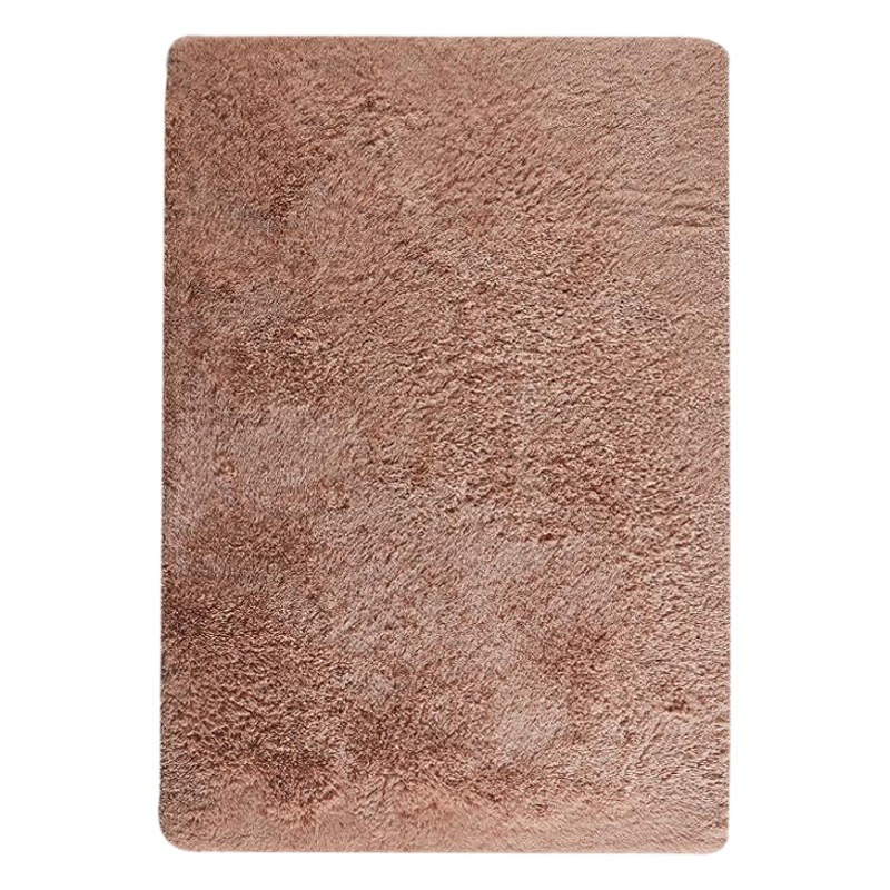 Alfombra de Pelo Largo de Seda Sintética para Sala de Estar, Dormitorio, Junto a la Cama, Resistente a las Manchas y Fácil de Cuidar, Alfombra de Dormitorio