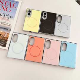 适用三星GalaxyZFold8折叠屏冰感亚克力背板磁吸Zfold7个性手机壳