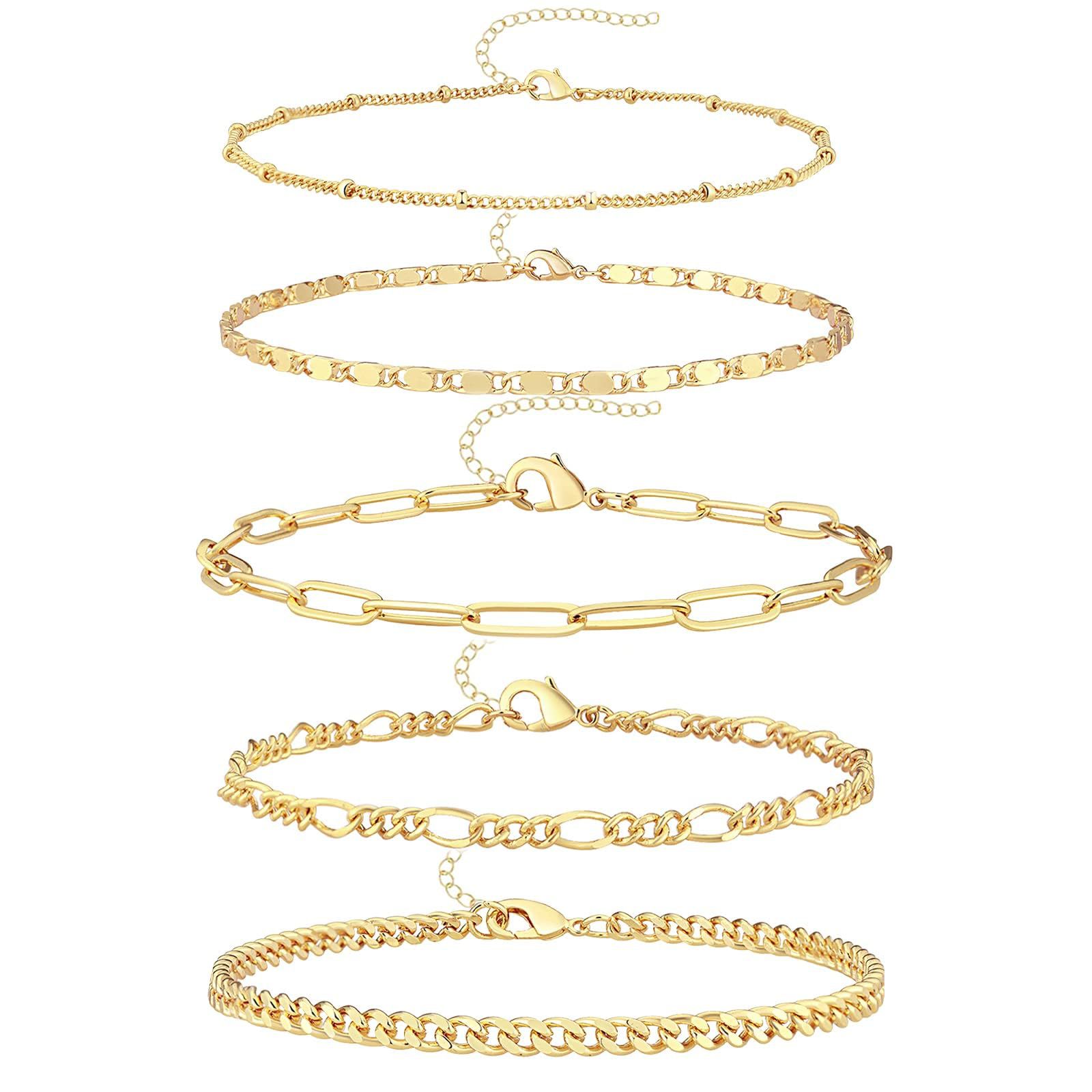 Minimalist Stackable Layered Bracelets For Daily Wear Hypoallergenic_voghion.com