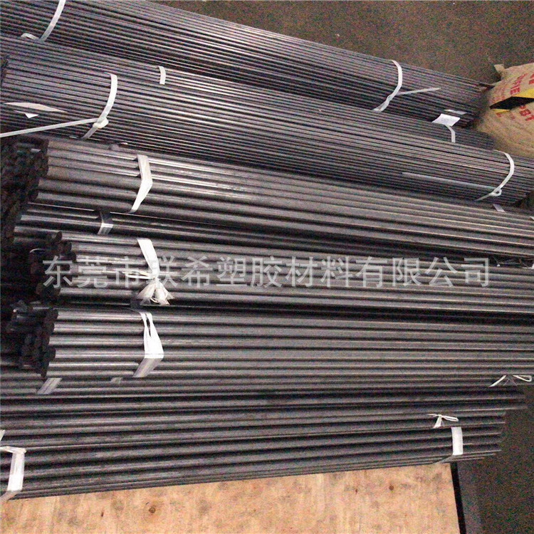 耐高温本色PEEK棒聚醚醚铜棒防静电抗酸黑色加纤聚醚醚酮板加工