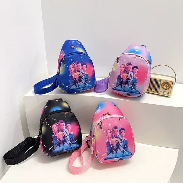 New Fashionable Children's Bag, Cartoon Children's Chest Bag, Lightweight Shoulder Crossbody Bag for Boys and Girls, Small Backpack, Manufacturer Wholesale