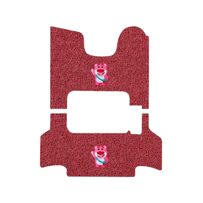 Waterproof Foot Pad — Electric vehicle foot mat - emma-xinghan-ca200-three-wheel-burgundy-foot-pad-pink-bear-comes-with-velcro