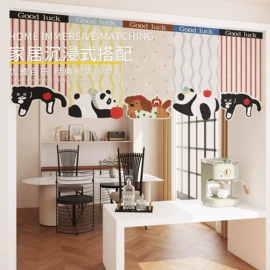 餐桌布艺;家用防尘罩;门帘、小窗帘