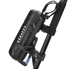 Hardshell Full Waterproof 1L Front Bag for Electric Skateboard and Bicycle Tool Bag, Can Hold Tire Pump, Disc Brakes, Locking Bag