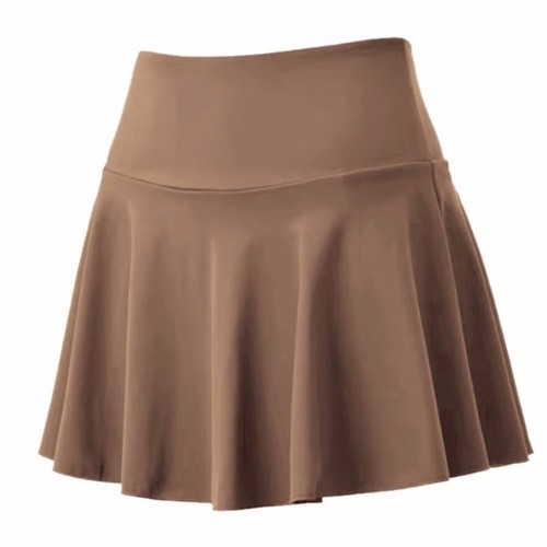 Women's Large Size Sports Shorts with Anti-Bleeding, Outdoor Quick Dry Skirt Pants for Running, Breathable Gym Short Skirts Tennis Skirts