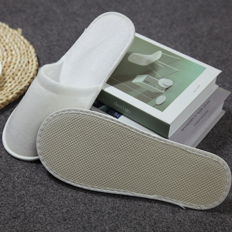 [No. 005] 4mm large whiteboard plush slippers