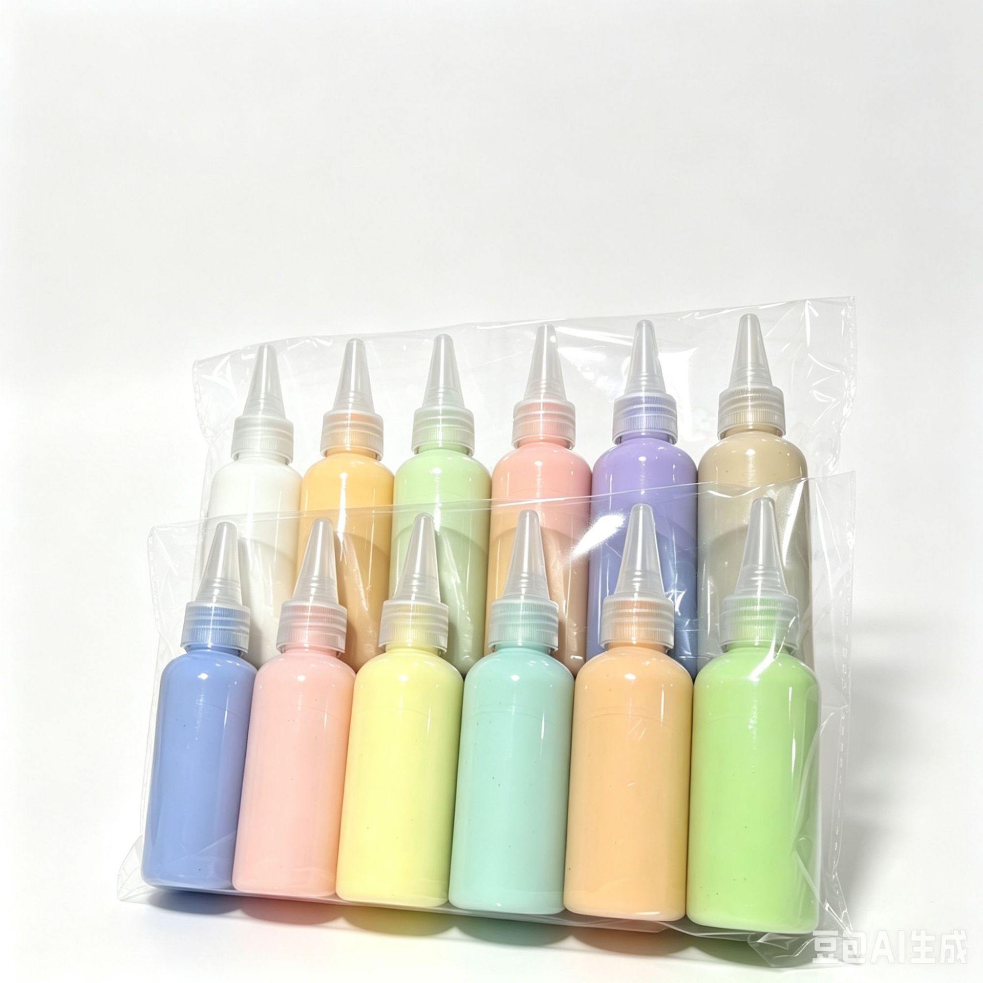 Large Bottled Macaron Acrylic Paint Handmade DIY Painting Cream Glue Graffiti Paint Set Source Facto