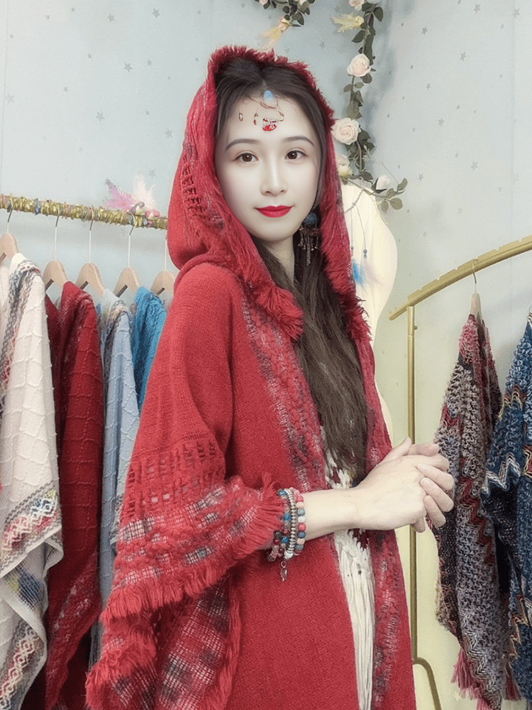 Chal de protección solar de verano para mujer 2025 nuevo estilo hebilla largo estilo étnico fotografía de viaje estilo fino playa bufanda de seda capa