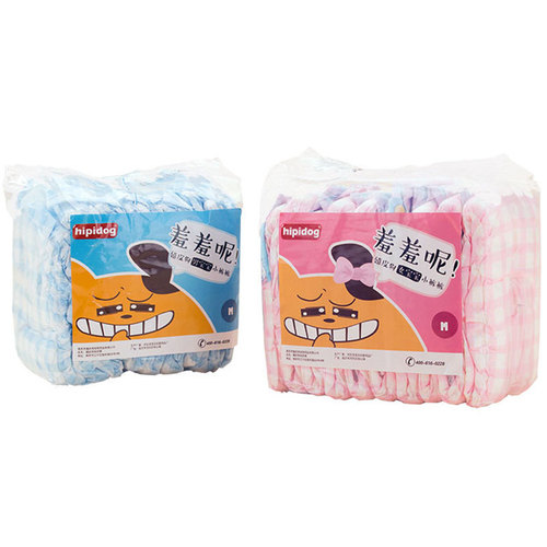 Dog menstrual pants, pet diapers, safety pants, male and female dog Teddy, menstrual aunt pants, diapers, pet supplies