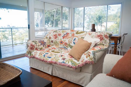 Foreign Trade Vanlife American Style Sofa Blanket Beach Towel Outdoor RV Throw Blanket Flower Amazon