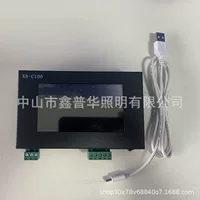 Полноцветный фэнтезийный светодиодный светильник с кодировщиком DMX512, настенный светильник, линейный световой блок, подключенный точечный источник света, световой маркиз