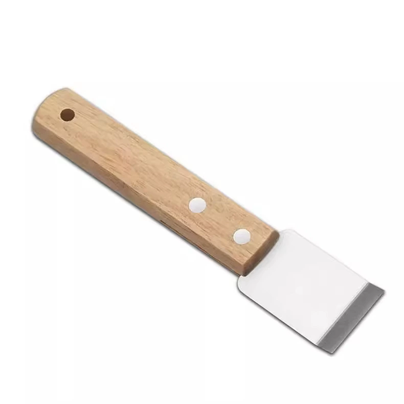 Кухонная плита многоцелевая деревянная ручка уборочная лопата из нержавеющей стали сажа