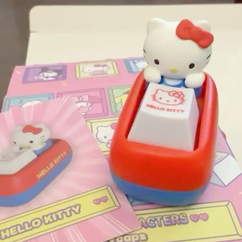 hellokitty键帽信仰之键盘帽三丽鸥按钮解压可爱卡通键帽键盘通用|undefined