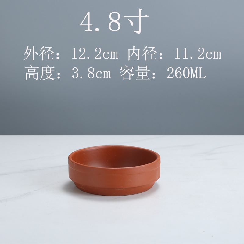湘菜碗蒸饭碗土陶蒸笼饭碗饭店专用钵仔碗陶瓷饭钵蒸菜碗蒸饭土碗|undefined