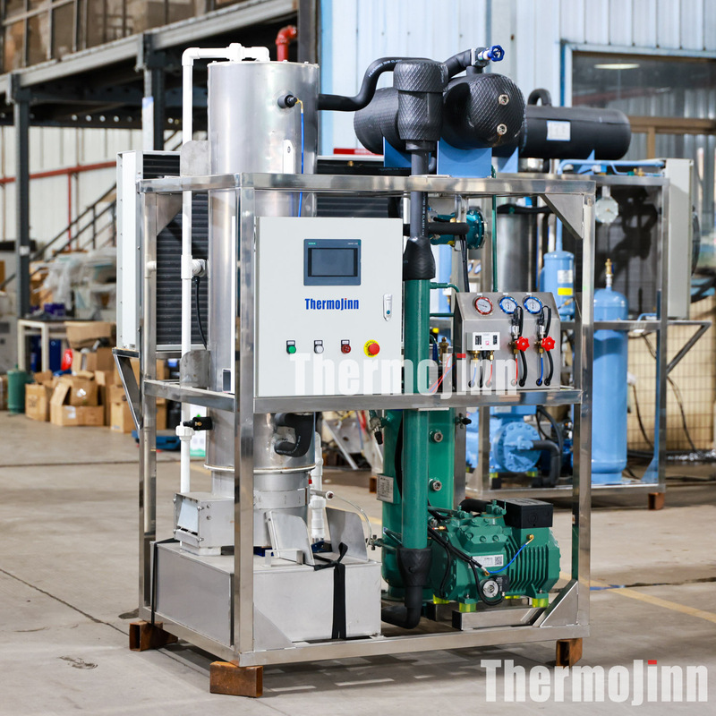 The Hotel and Catering Beverage Cooling System Provide a Commercial 5-Ton Food-Grade Tube Ice System That Produces Crystal-Clear Hollow Ice The Hotel and Catering Beverage Cooling System Provide a Commercial 5-Ton Food-Grade Tube Ice System That Produces Crystal-Clear Hollow Ice