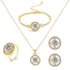 Set * gold, 4 piece set