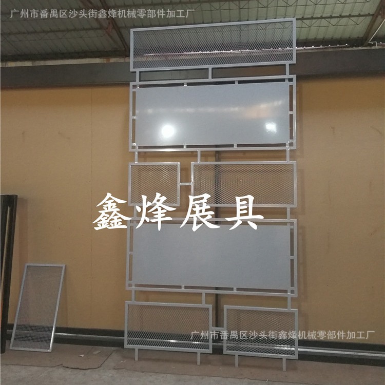 商店隔断屏风展示架 铁制工艺品置物架 铁架摆件工艺 创意金属架