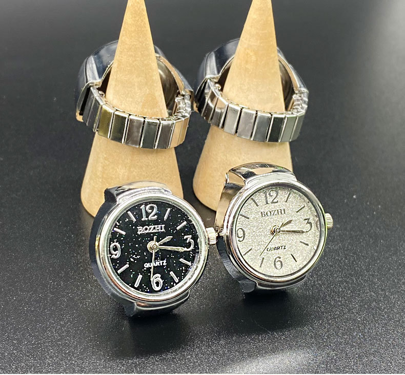 Unisex Gender Retro, Classic Style Style Retro Classic Style Round Quartz Watch Rings