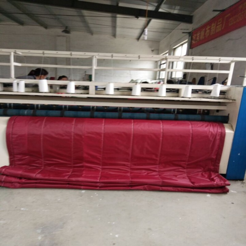 防水牛津布保温被帆布棉被道路施工工程被养殖保暖防风黑色吸热