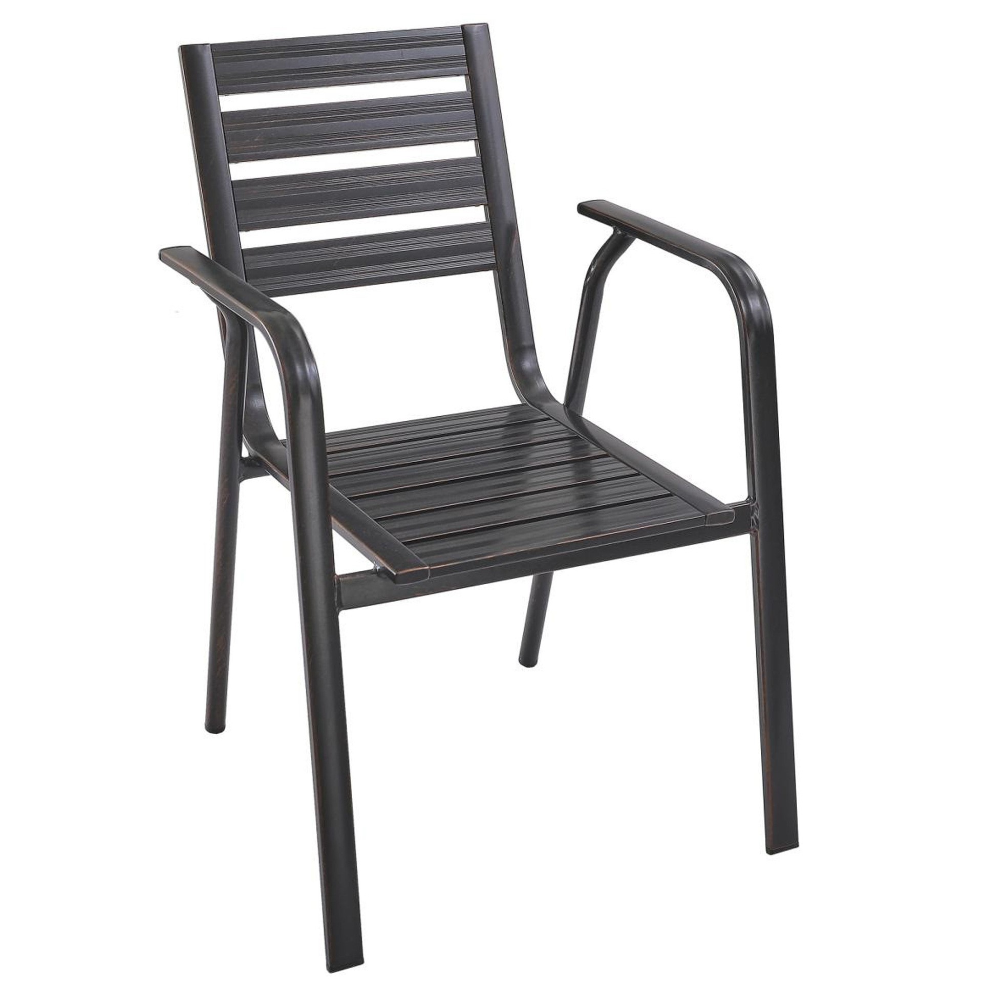 Silla plana de aluminio