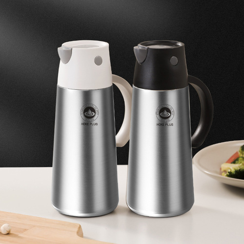 Lebo automatic opening and closing 316 stainless steel seasoning bottle large capacity 750ml oil pot oil bottle manufacturer