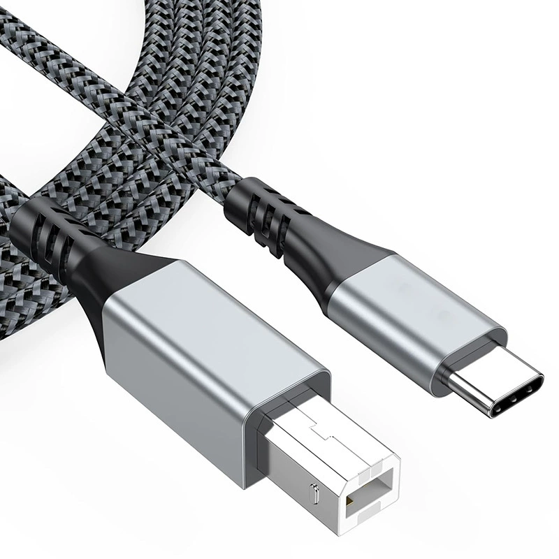 Прямые продажи с фабрики, кабель для передачи данных принтера Type-C к USB-кабелю, кабель для печати ноутбука, универсальный цифровой кабель для клавиатуры