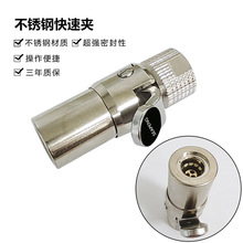 【厂家直销】美嘴通用型纯铜轮胎充气夹嘴纯铜开是葫芦头充气头