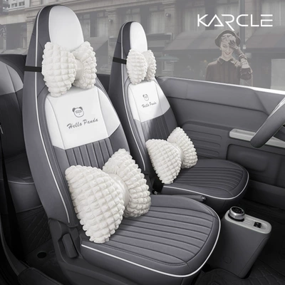 Modelə uyğun (Original) oturacaq örtükləri – Cover Special for Special Car - retro-style-starry-sky-gray-light-luxury-edition-special-car