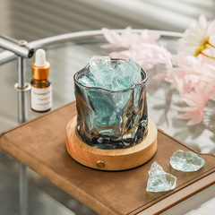 Charging lamp base essential oil diffuser stone household indoor long-lasting flameless aromatherapy crystal stone decorative bedroom fragrance